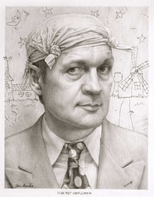 Man met hoofddoek
